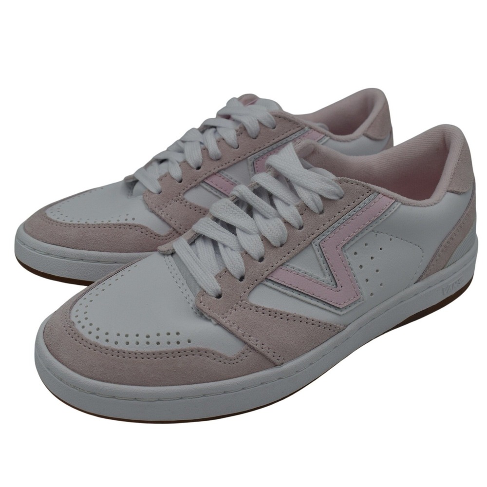 Vans Lowland 2.0 Sneakers Womens 8 Pop Pink Gum Y2K Retro Skate Shoes NEW